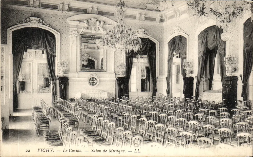 Vichy — Das Casino — Musiksaal — LL. - Vorderseite