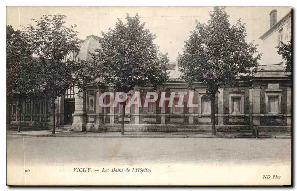 Vichy — Die Krankenhausbäder — ND Phot - Vorderseite