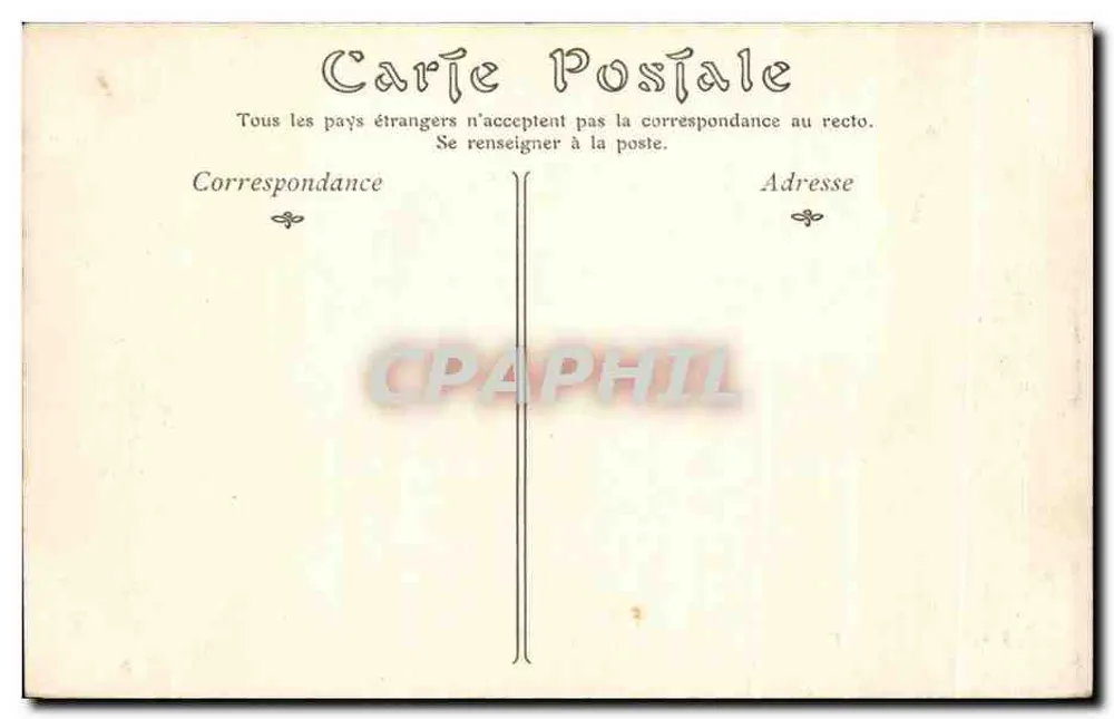 Vichy — Die Krankenhausbäder — ND Phot - Rückseite