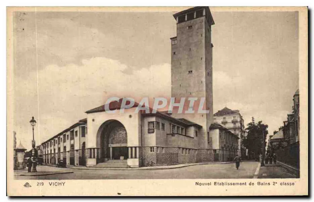 Vichy — Neues Badehaus der 2. Klasse — Photoméca - Vorderseite