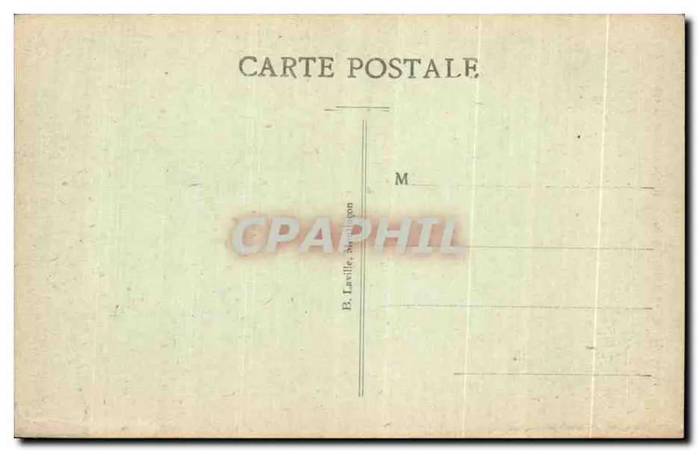Néris les Bains (Allier) — Kaplica św. Józefa — wydawca B. Laville, Montgolon - Rewers