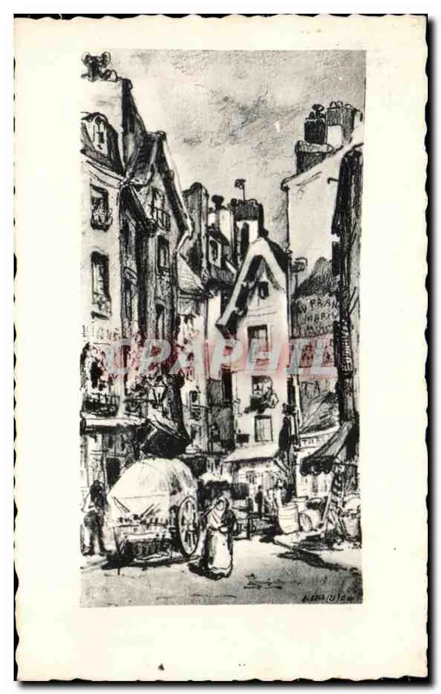 Rue de la Roquette — Paris — Verlag unbekannt, Seriennummer ND.556 - Vorderseite