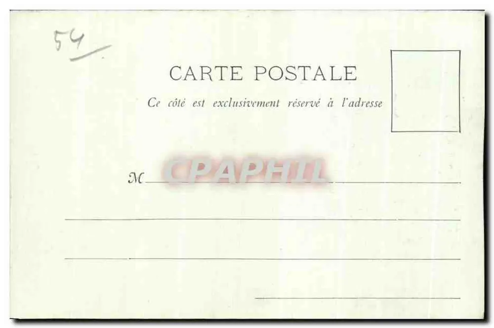 Hôtel de Ville — Toul, 189 — editor desconhecido - Verso
