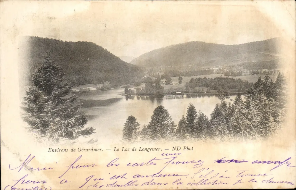 Environs de Gérardmer — Le Lac de Longemer — ND Phot - Vorderseite