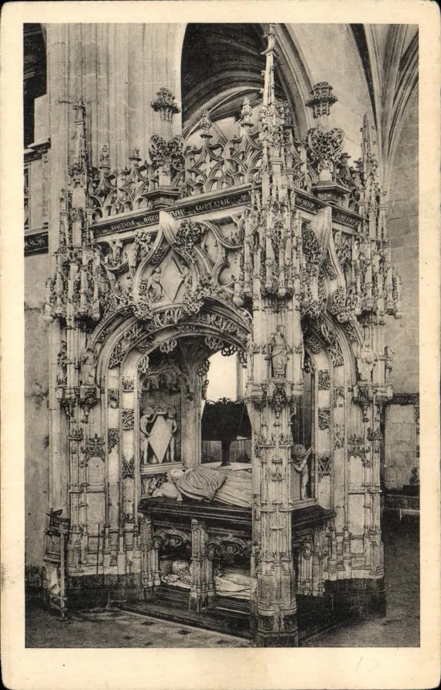 Grab von Marguerite d'Autrèche — Kirche von Brou — Edition historischer Denkmäler - Vorderseite