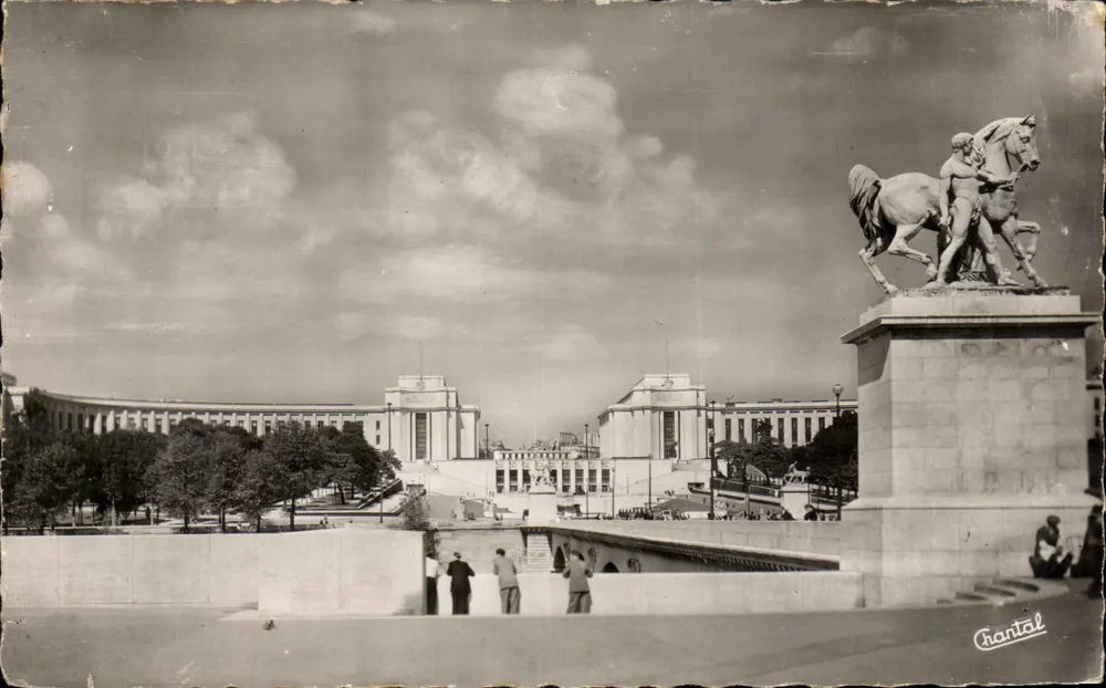 Paris — Le Palais de Chaillot — Chantal, N°441 - Frente