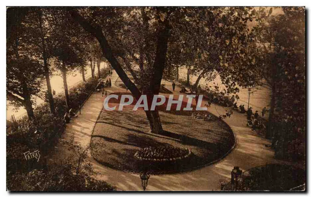 Square du Vert-Galant — Paris — Edições de Arte 'Pain' - Frente