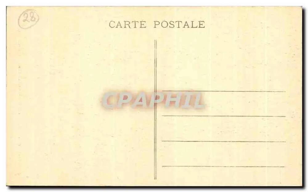 Chartres (E-et-L.) - Catedral - Entrada do Coro - Transepto (Lado Norte) — G. Foucault, editor, Dreux - Verso