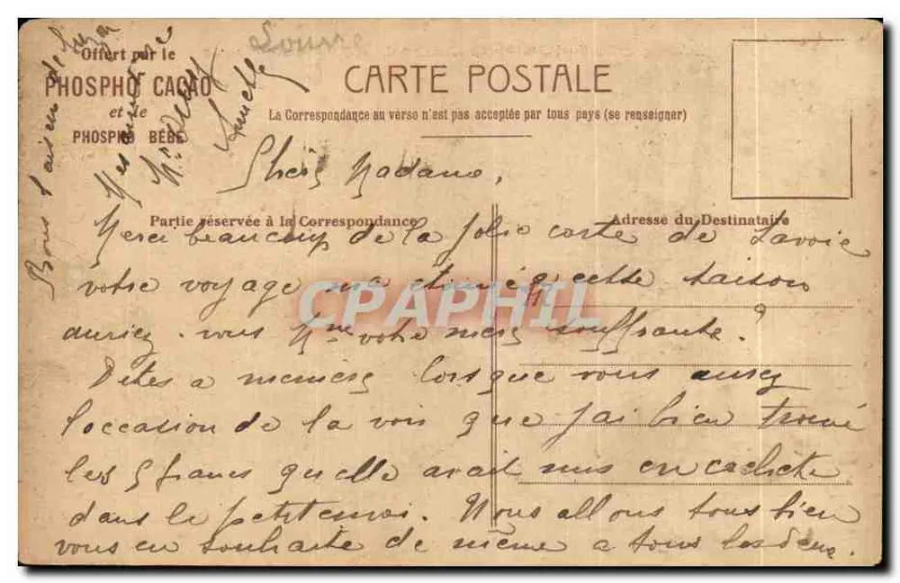 Mme Lebrun (Lebrun) — Retrato de mulher e criança — Orientado pelo Phospho Cacao - Verso