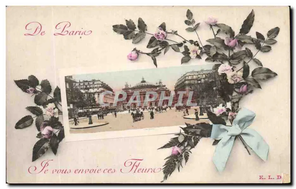 Concorde-Platz — Paris — E. L. D. - Vorderseite