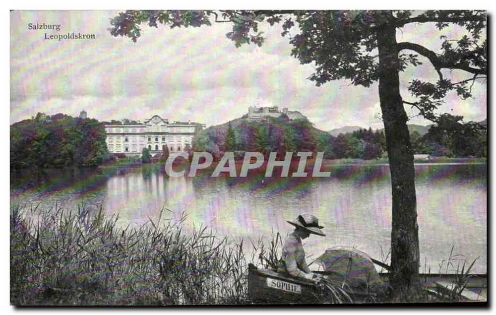 Salzburgo — Leopoldskron — editor J. Huttiger, n° 377 - Frente