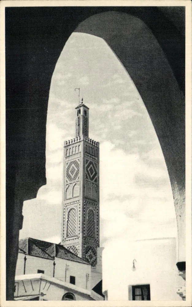 Tánger — Mezquita del Gran Socco — Edición Tukker - Anverso