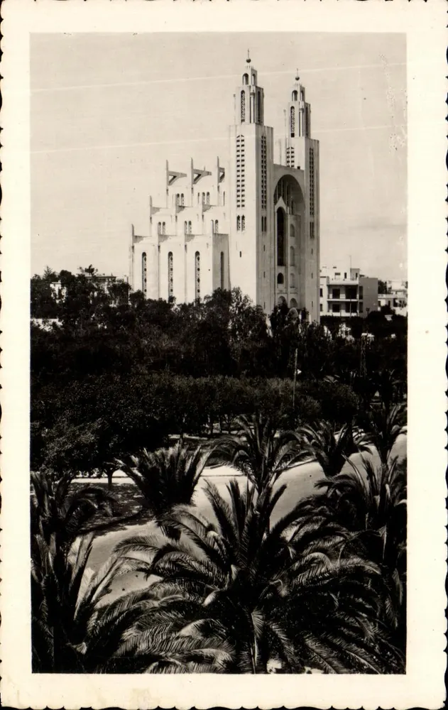 Kirche des Heiligen Herzens — Casablanca — Éditions de la Poste Marocaine - Vorderseite