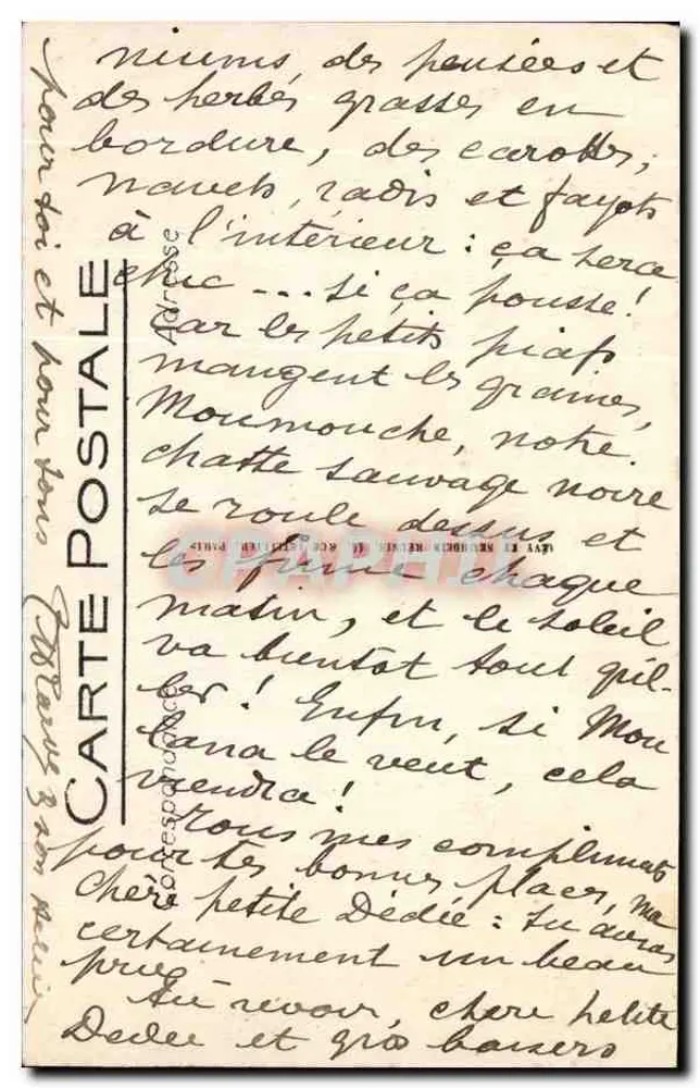 Rabat - Hôtel Transalantique - Portique du Salon (marokkanische Verzierung) - LL - Rückseite
