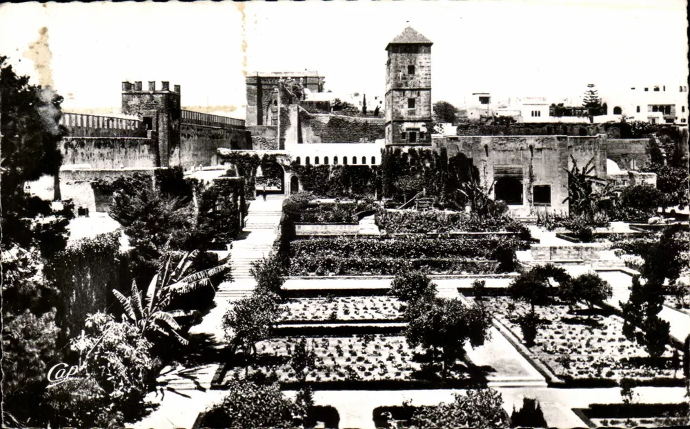 Rabat — Jardín de las Oudaiñas — Cap - Anverso