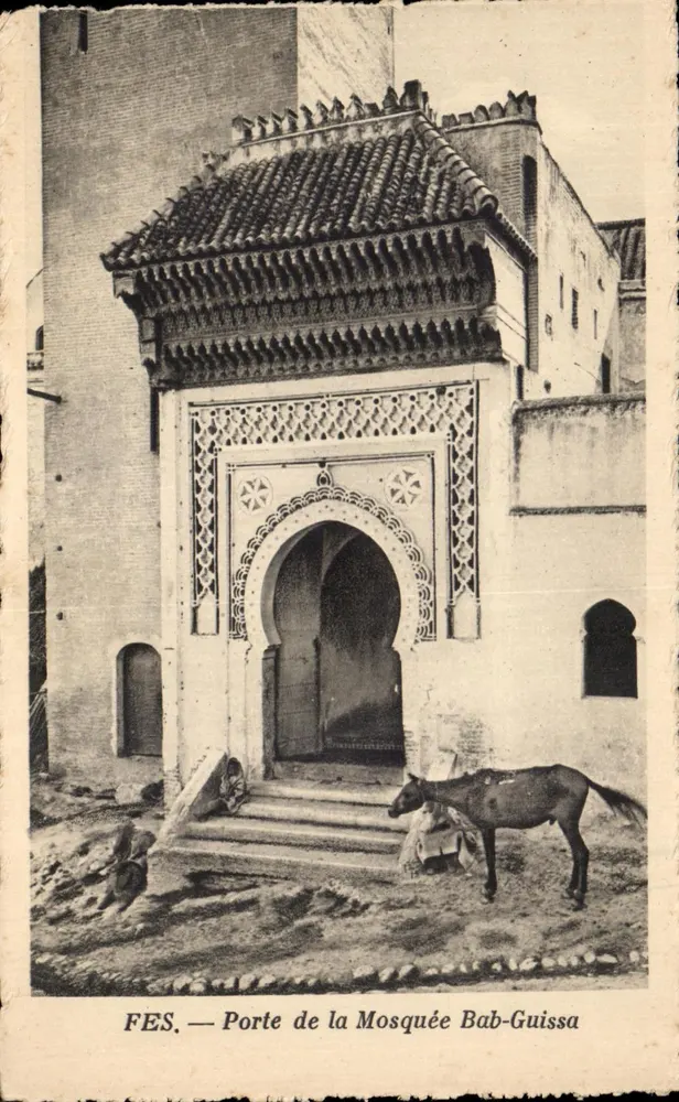 Fès — Tor der Moschee Bab-Guissa — Sonderausgabe der Nordafrikanischen Auto-Circuits der Cie Générale Transatlantique - Vorderseite