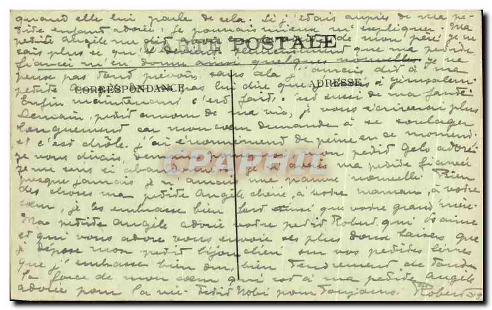 Der NAHR el KELB — persischer Basrelief und Inschrift von Rhamsès — F. Doye champs, Verlag — Resters - Rückseite
