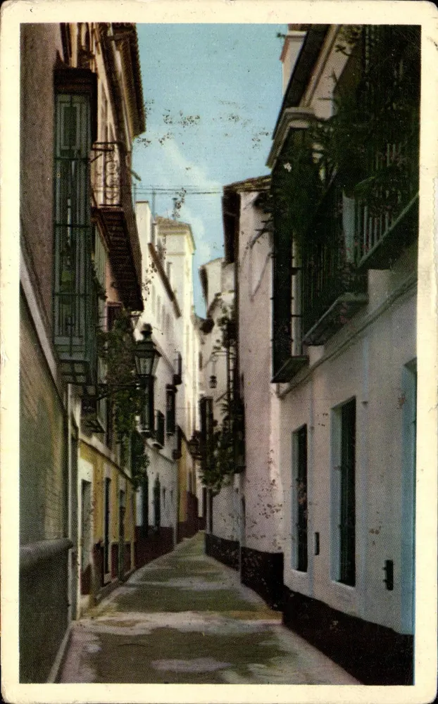 Calle de la Pimienta — Séville — Heilieriplo Artístico Español - Vorderseite