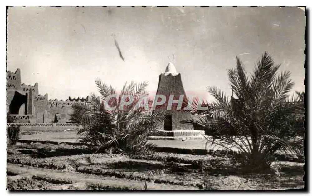 In-Salah — Moschee und Minaret — unbekannter Verlag - Vorderseite