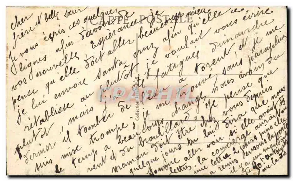Oran - Kapelle Santa-Cruz — unbekannter Verlag, Nr. 19 - Rückseite