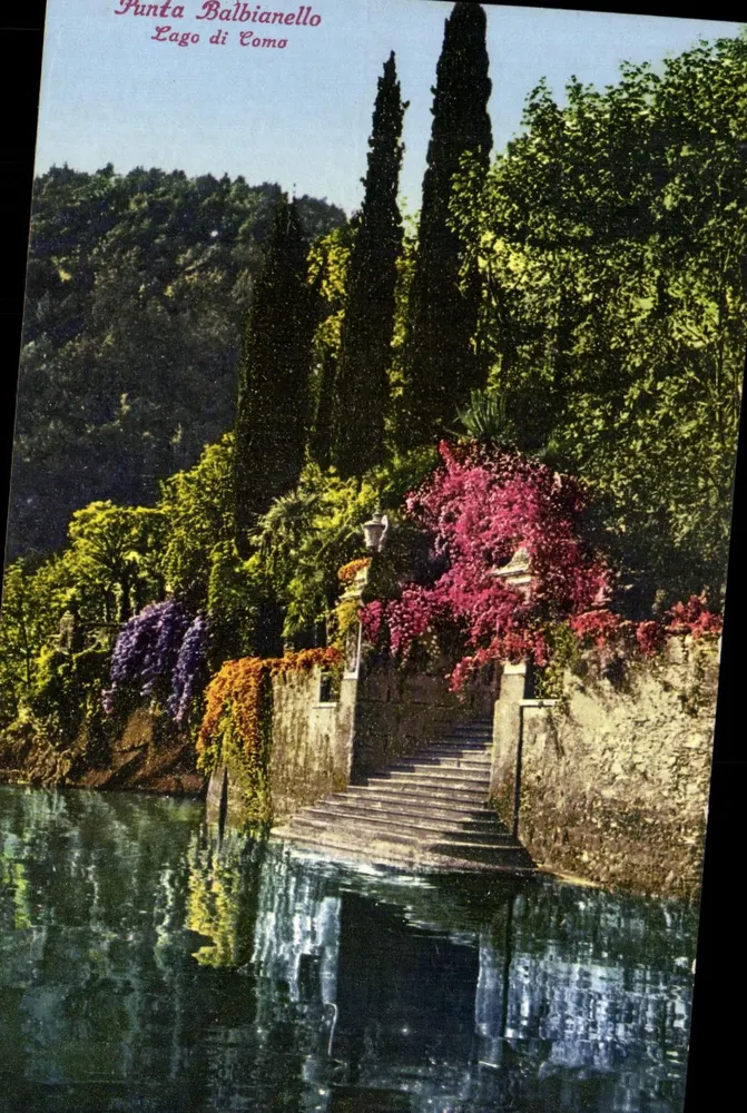 Punta Balbianello — Lago di Como — Edit. Brunner & C., Como - Frente