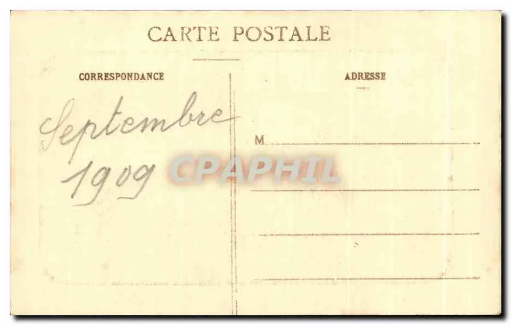 Dax - Ufer des Adour — Vielle, ed. Balacmaud, phot. - Rückseite