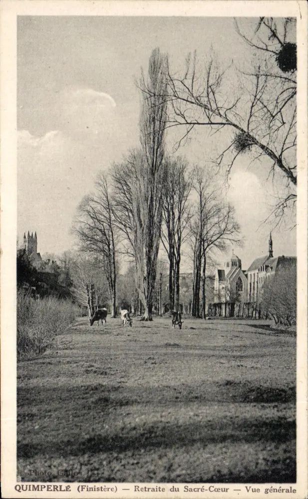 Quimperlé (Finistère) — Rückzug des Heiligen Herzens — Allgemeiner Blick — Foto Galle - Vorderseite