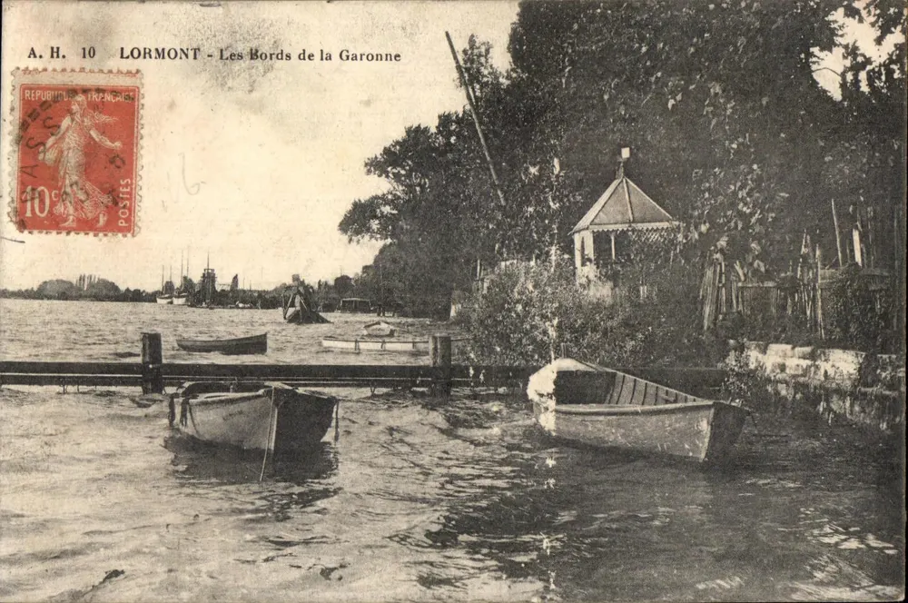 Lormont — Les Bords de la Garonne — A.H. 10 - Voorkant