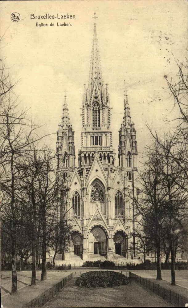 Kirche von Laeken — Brüssel-Laeken — Verlag L'Éditeur de Bruxelles, Nr. 83 - Vorderseite