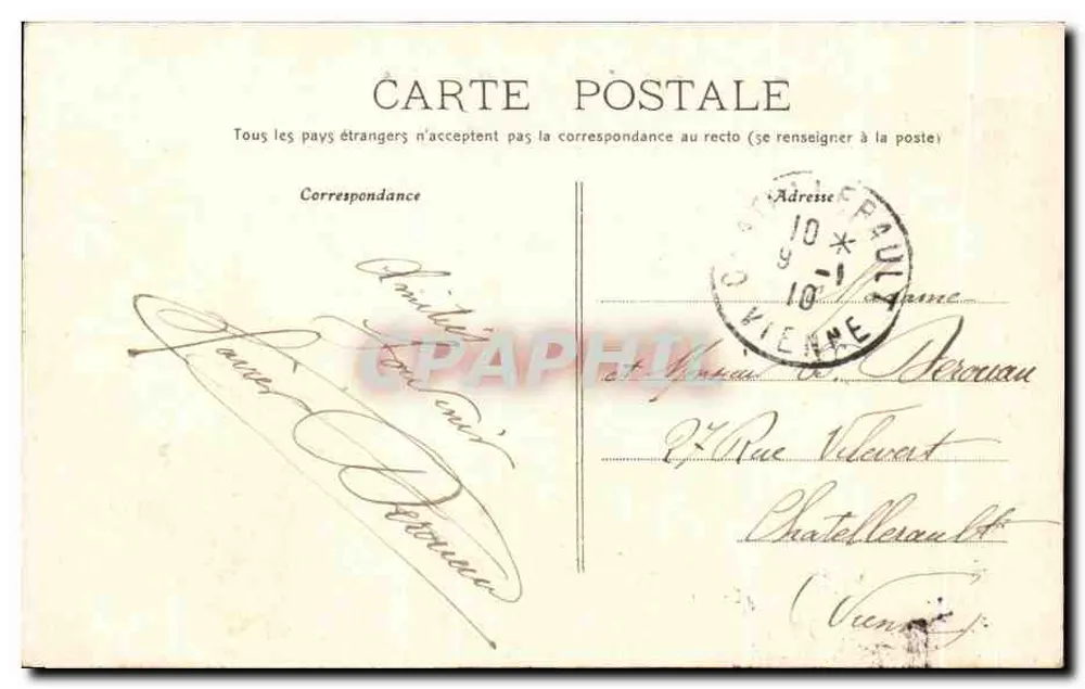 Coulommiers — 76. Infanterieregiment bei Manövern - Rückseite