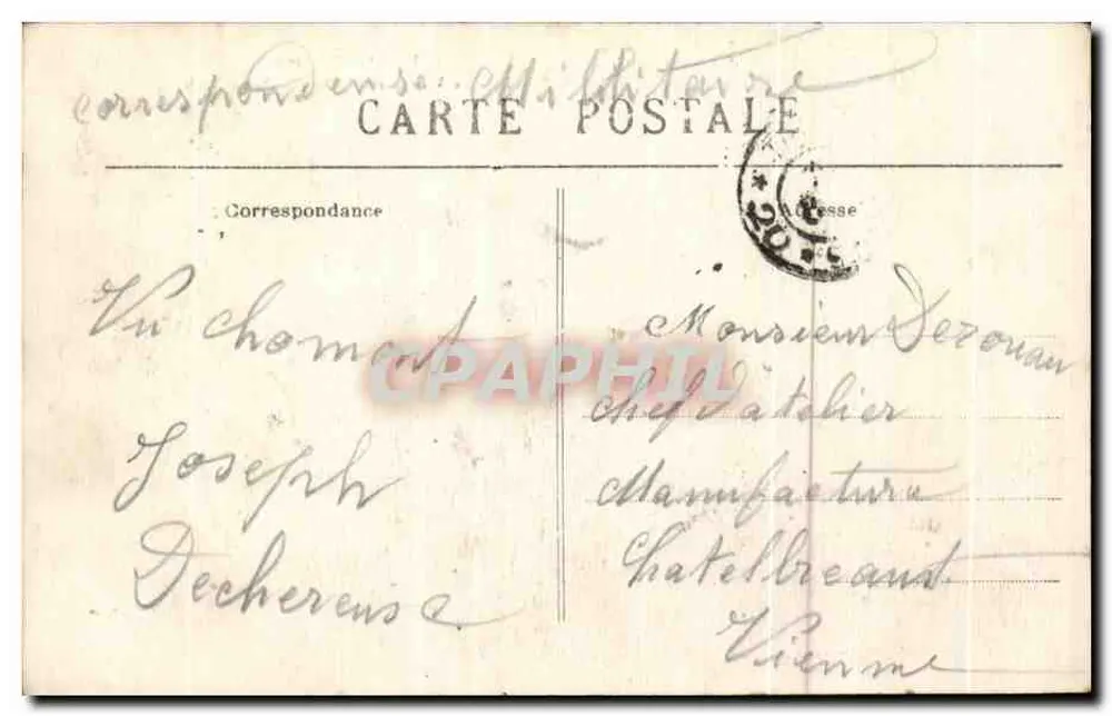 Chaumont — Der Viadukt und die Brücke Saint-Roch — Edition A. Poultoy - Rückseite