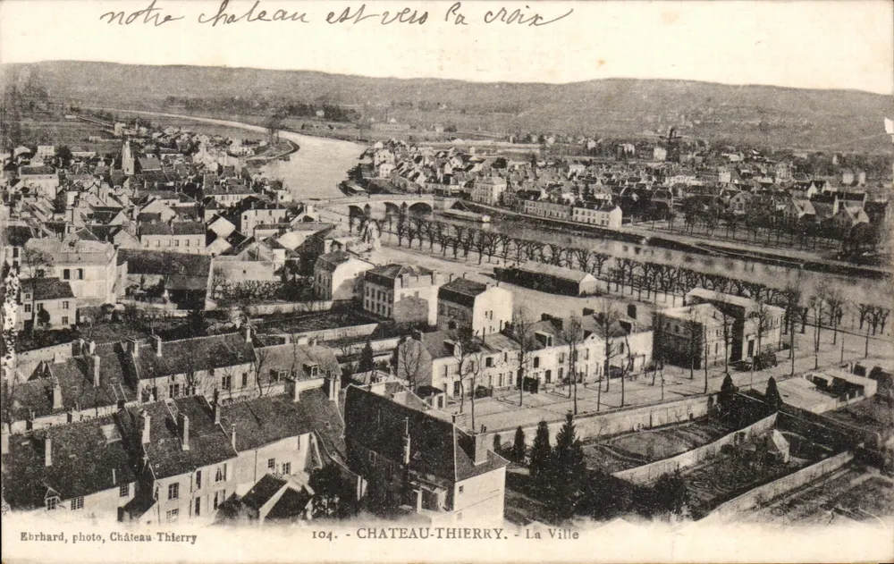 Château-Thierry — A Cidade — Ebrhard, foto, n°104 - Frente
