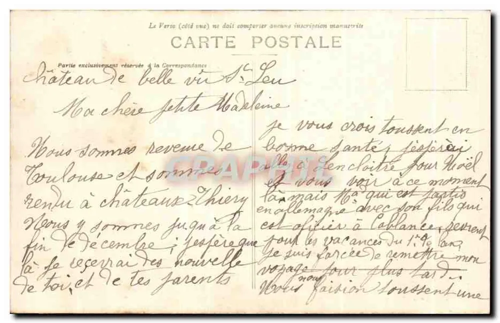 Château-Thierry — A Cidade — Ebrhard, foto, n°104 - Verso