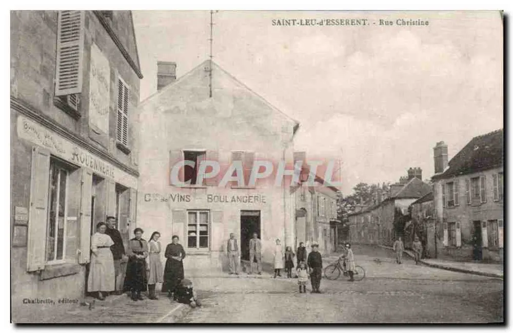 Saint-Leu-d'Esserent - Christine Straße — Chalbrette, Verlag - Vorderseite