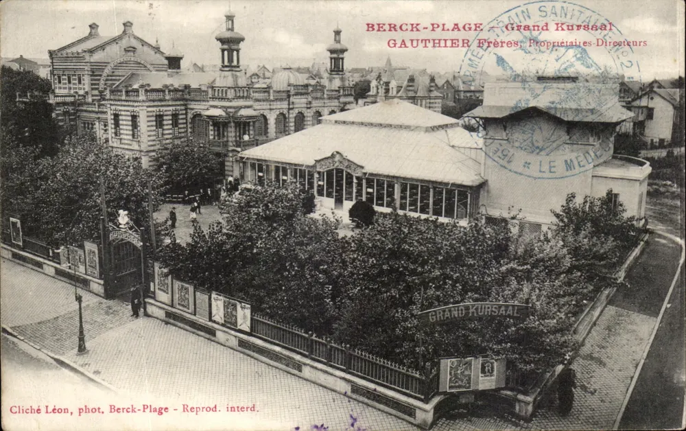 Berck-Plage — Grand Kursaal — GaUTHIER Frères, Proprietários-Diretores - Frente