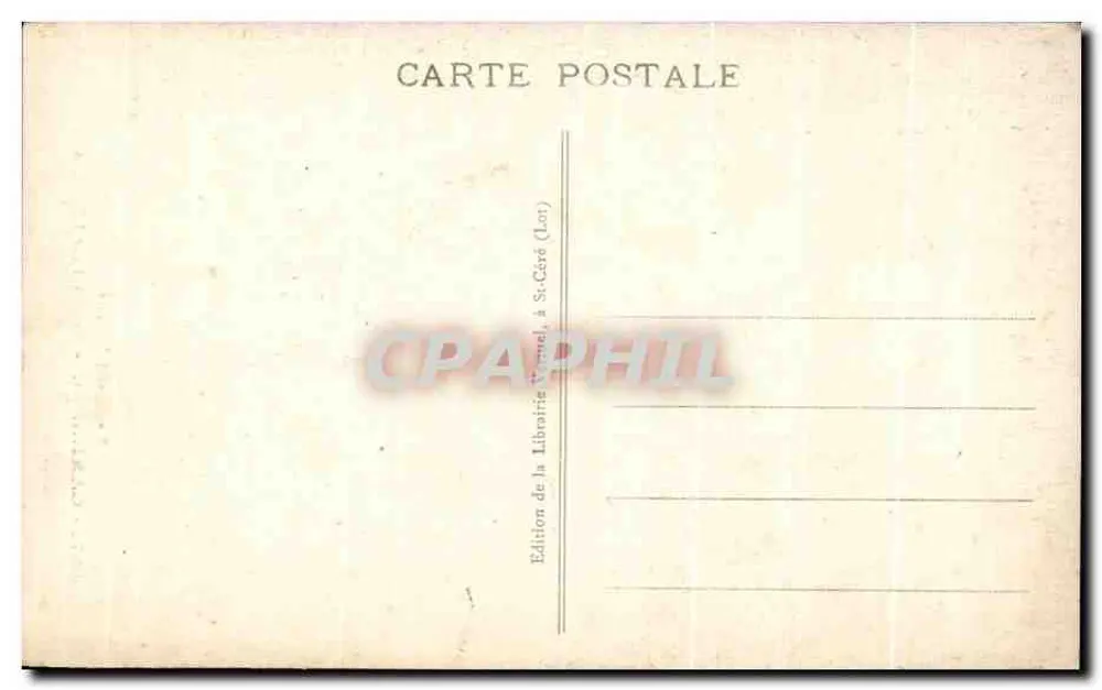 Carenac - Portal der Kirche — Le Lot Illustré, n° 527 - Rückseite