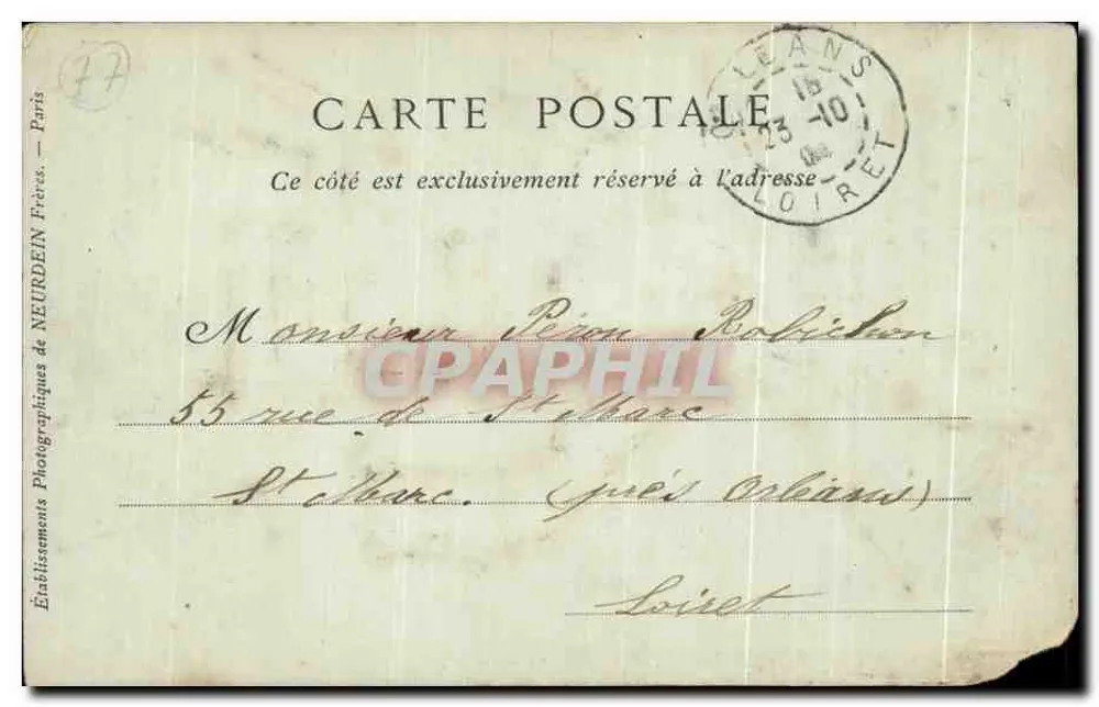 Palais de Fontainebleau — La Bibliothèque — Collections ND Phot - Reverso