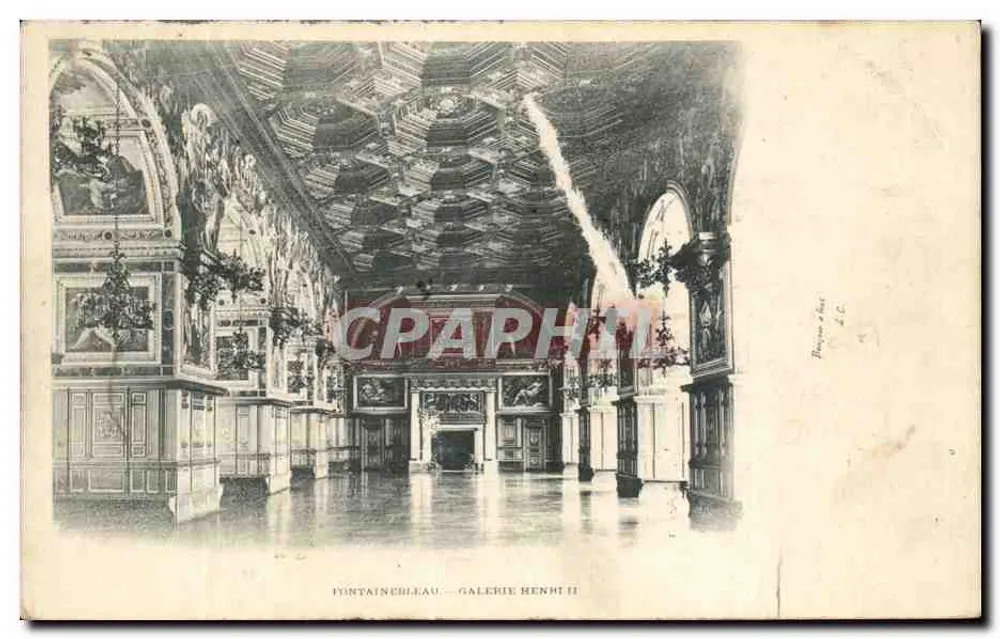Fontainebleau — Galerie Henri II — Verlag P. D. L. C. - Vorderseite