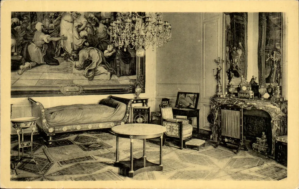 Papstzimmer — Schloss Fontainebleau — Edition des Musées Nationaux n°32 - Vorderseite