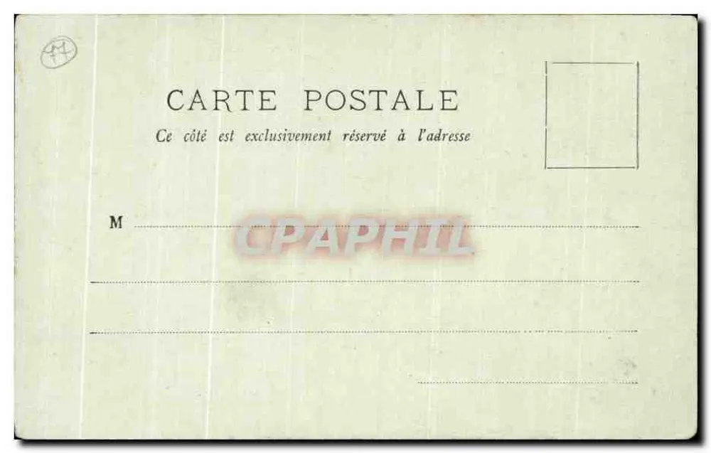 Fontainebleau — O Rocho de Hércules — LL. n° 173 - Verso