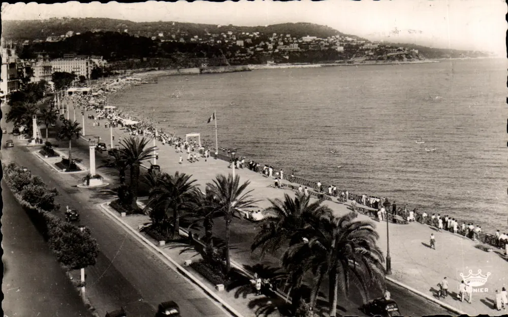 Nice — Die Strände der Promenade des Anglais — Éditions d'Art Munier - Vorderseite