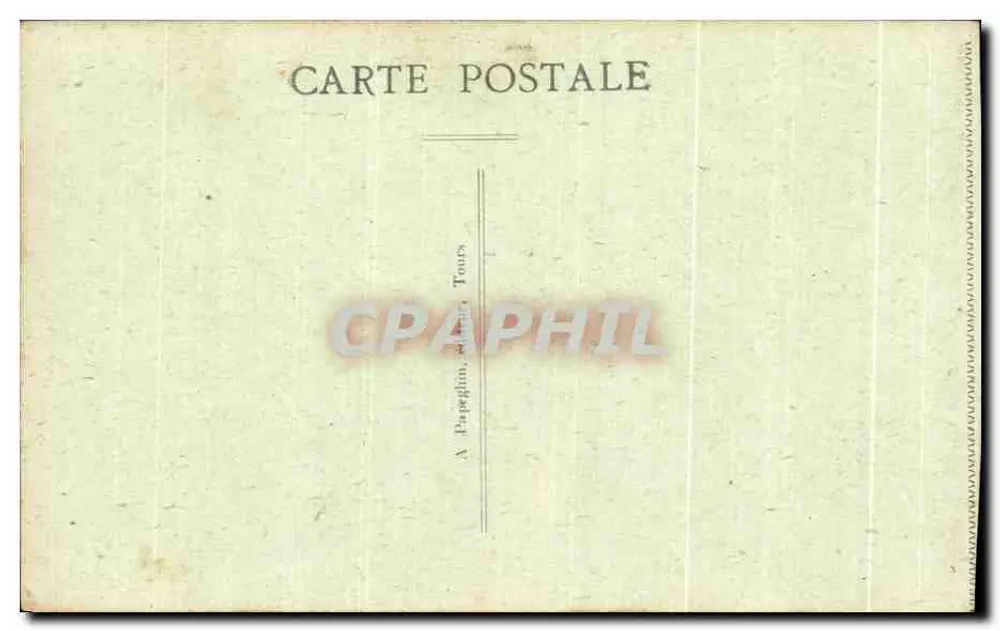 St-AIGNAN (L.-et-C.) — Schody zamkowe — A.P. - Rewers
