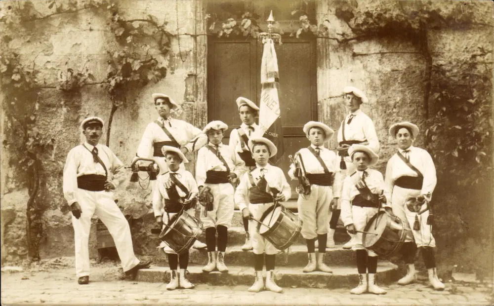 Gruppe von Musikern — Annecy — unbekannter Verleger - Vorderseite