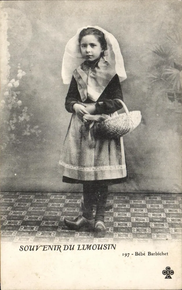 Erinnerung an das Limousin — Baby Barbichet, 1907 - Vorderseite