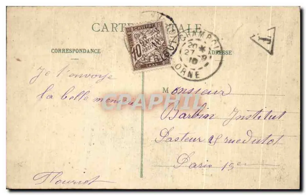 Die normannische Bäckerei und ihre Mühlen — Sammlung P. Bunel, Fotograf-Verleger, in Vimoutiers (Orne) — Nr. 1233 - Rückseite