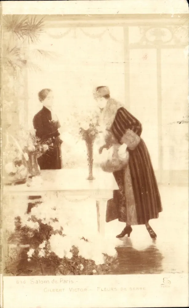 Flores de Serre — Gilbert Victor — Salões de Paris — n°536 - Frente