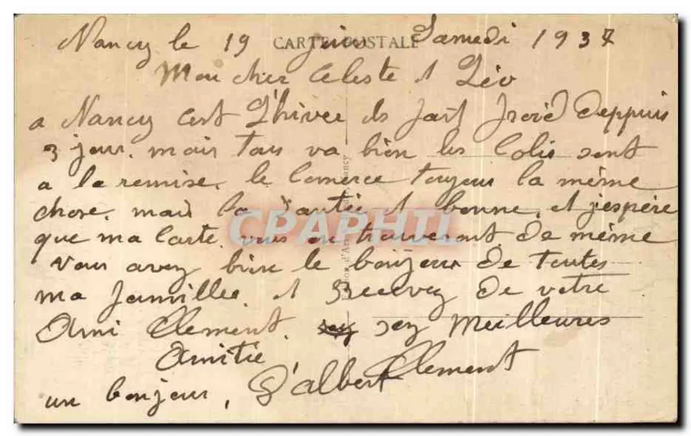 NANCY - Um canto da Roseraie — 505 — Editor não identificado - Verso