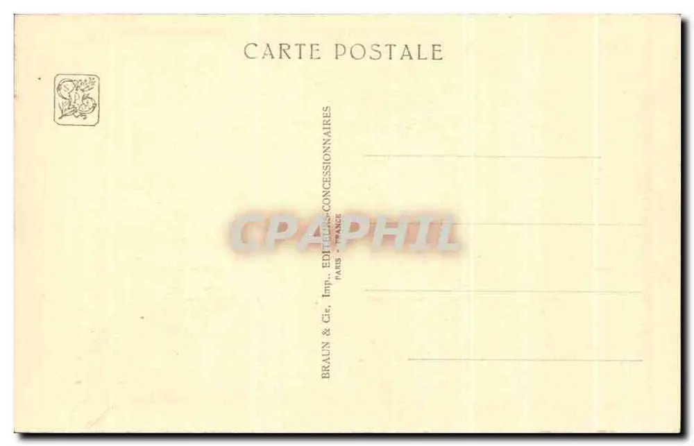 Tempel von Angkor-Vat — Internationale Kolonialausstellung — Paris 1931 - Rückseite
