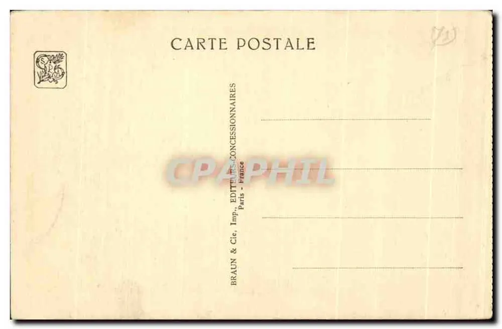 Tunesische Abteilung — Ansicht der Öffentlichen Place — Der Maureske Café — Internationale Kolonialausstellung, Paris 1931 - Rückseite