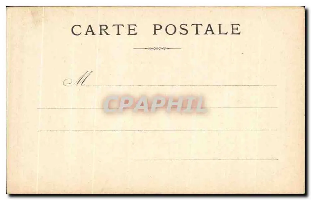 Paris — Kapelle der Rue Jean-Goujon — Verlag nicht sichtbar - Rückseite